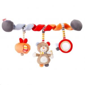 Gyermek plüss játék spirál Nuk FOREST FUN maci