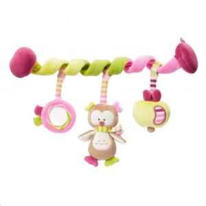 Gyermek plüss játék spirál Nuk FOREST FUN Bagoly